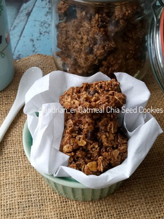 Foto resep Oatmeal Chia Seed Cookies
