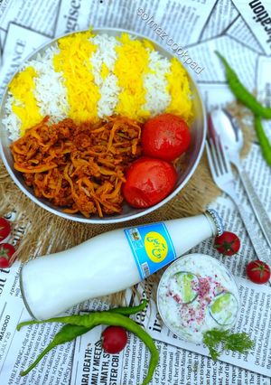 عکسی از دستور خورشت کرفس و گوشت solmaz
