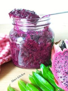 Foto resep Selai buah naga