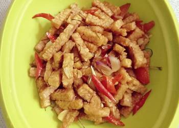 Resep Unik Tempe goreng lokio Gurih Mantul