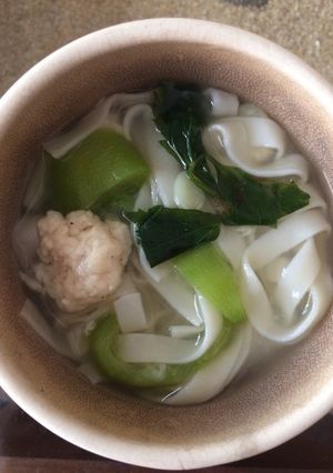 Foto resep Sop oyong dan kwetiaw (alternatif mpasi 15+)