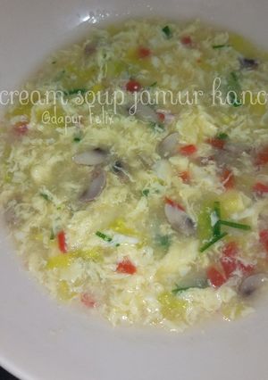 Foto resep Cream soup jamur kancing 🍄