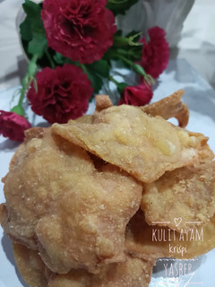 Foto resep Kulit ayam krispi