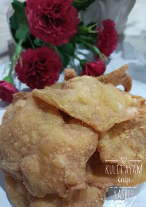 Foto resep Kulit ayam krispi