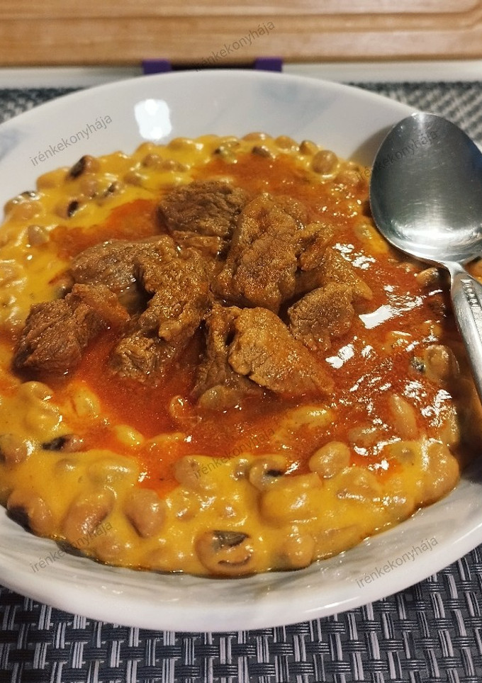 Babfőzelék gluténmentesen recept fotója