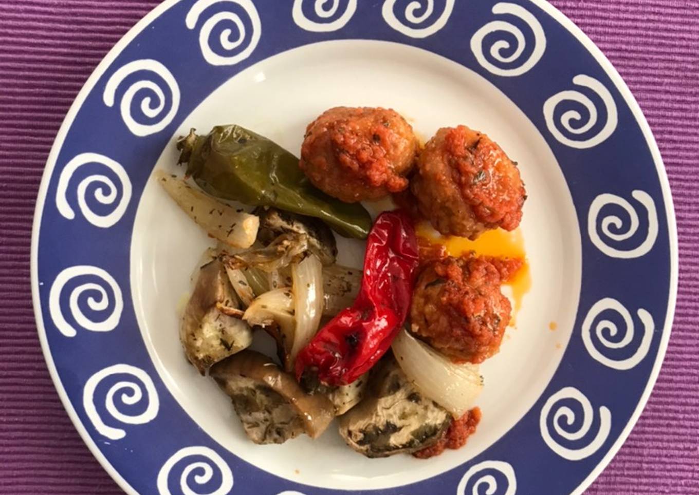 Albóndigas con salsita de tomate 🍅 natural