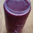 Smoothie με φραμπουάζ και μύρτιλα