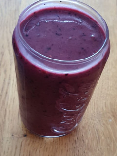 Φωτογραφία της συνταγής Smoothie με φραμπουάζ και μύρτιλα