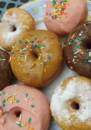 صورة لوصفة الدوناتس المنزلية 🍩