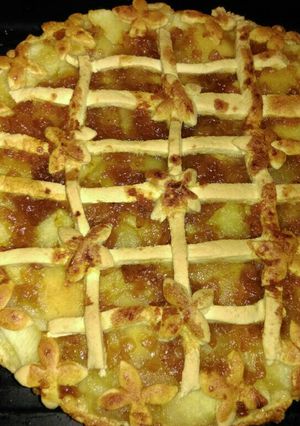 Una foto de Kuchen de Manzana