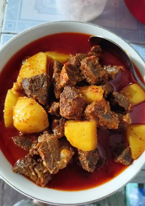 Foto resep Gulai (Merah) Daging Sapi Enak