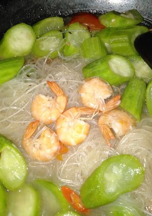 Foto resep Sop udang oyong soun