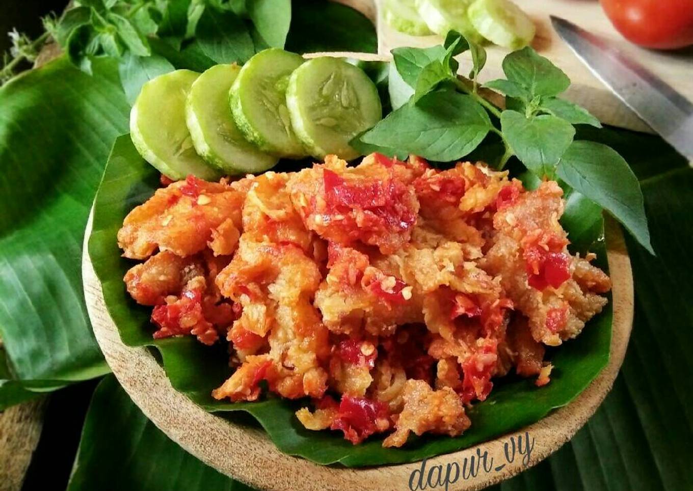 AYAM GEPREK Sambel Korek