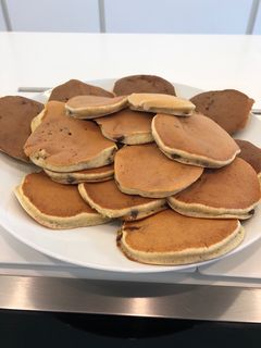 Φωτογραφία της συνταγής Πανκέικς (pancakes) χωρίς ζάχαρη