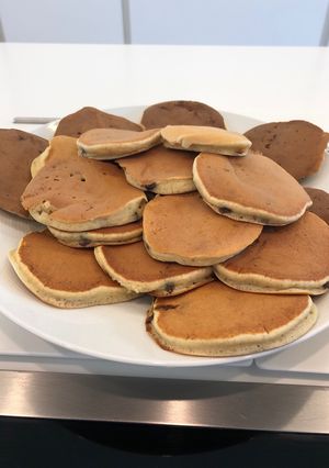 Φωτογραφία της συνταγής Πανκέικς (pancakes) χωρίς ζάχαρη