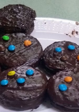 Una foto de Alfajores de chocolate con avena y harina integral 😍🤩🔥