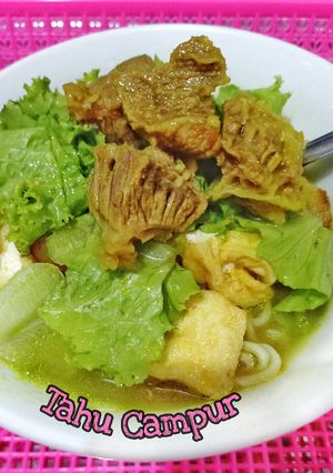 Foto resep 63. Tahu Campur