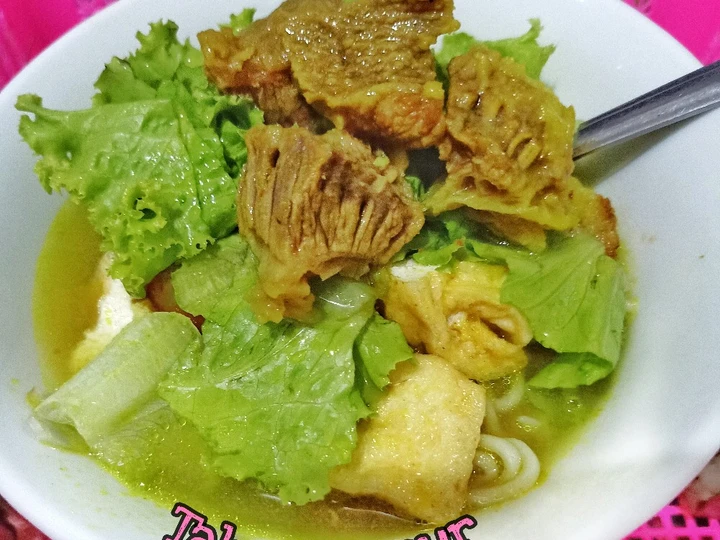 Cara Mudah Menyiapkan Resep 63. Tahu Campur yang Uenak Anti Ribet, Uenak Banget