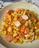 Cơm Chiên (Rang) Thanh Cua Ngũ Sắc