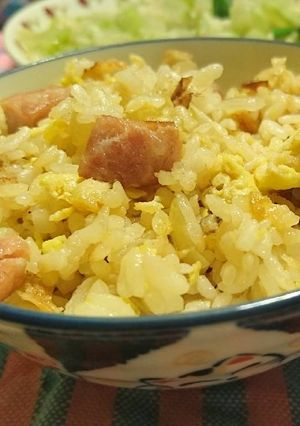 2Meow▶香腸豆皮炒飯 的食譜成品照片