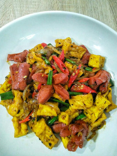 Foto resep Tumis Tahu Sosis Lada Hitam