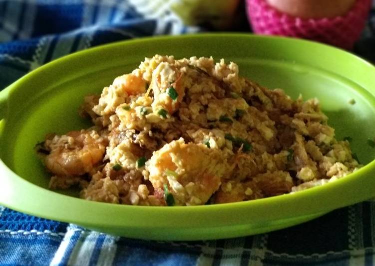 Resep: Udang goreng telur asin yang Lezat