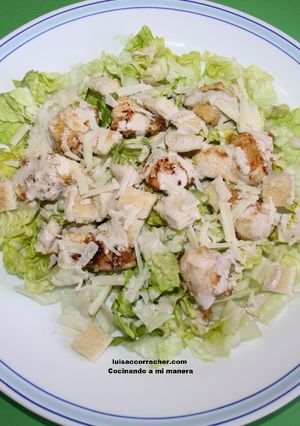 Foto principal de Ensalada César a mi manera