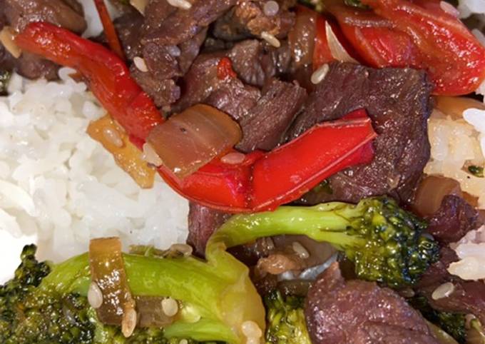 Recipe of Super Quick Homemade Homemade Beef &amp; Broccoli