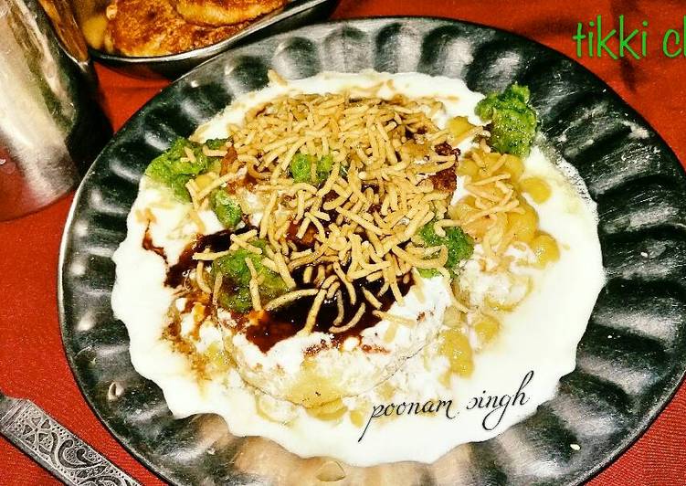 How to Make Homemade Aloo tikki chat