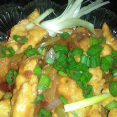 A picture of Dragon chicken.