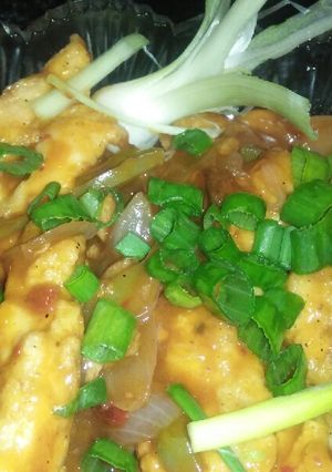 A picture of Dragon chicken.