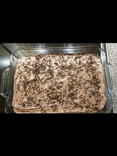 Φωτογραφία της συνταγής Εύκολο και γρήγορο γλυκό ψυγείου με μπισκότα