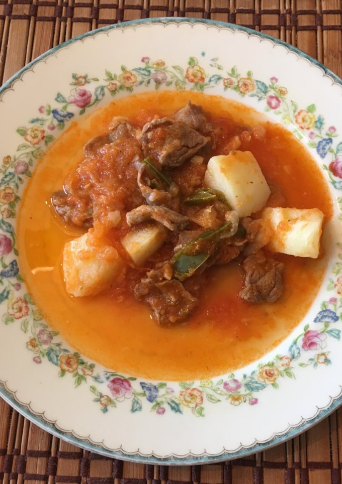 Una foto de Bistec Ranchero