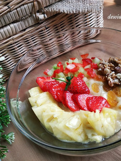 Foto resep Sarapan sehat 21 (soursop pineapple smoothies)