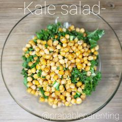 A picture of Kale salad 🥗.