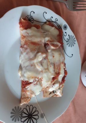 Una foto de Canelones saludables