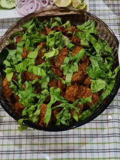 A picture of Beef Tikka boti.