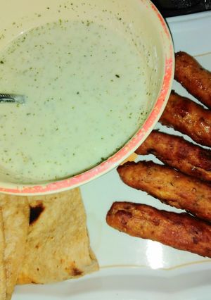 A picture of Smoke kabab.