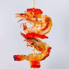 A picture of Honey Lime Shrimp.