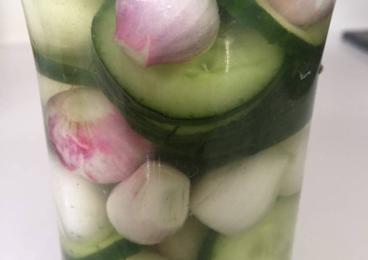 Steps to Make Quick Cucumber pickle