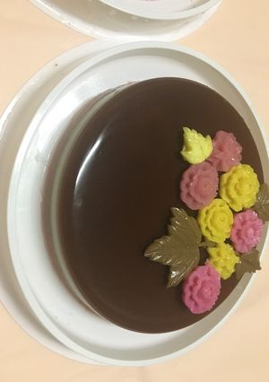 Hình của món Thạch hoa nổi.