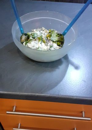 Φωτογραφία της συνταγής Πράσινη σαλάτα με κράνμπερις!!!