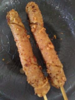 Foto resep Sate Sosis Goreng