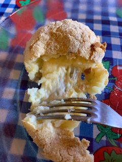 Una foto de Bombas de papa con queso al horno