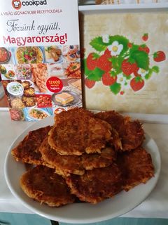 Burgonyás tócsni recept fotója