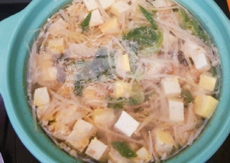 Cara Gampang Membuat Sup Jamur Enoki, Enak