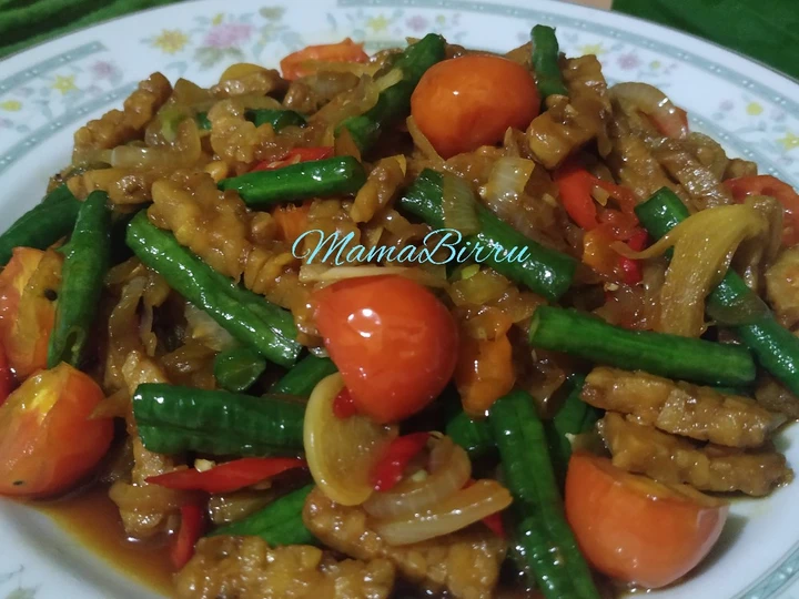 Langkah Gampang Membikin Resep Tumis Tempe Kacang Panjang yang Bisa Manjain Lidah Anti Ribet, Mantap Sekali