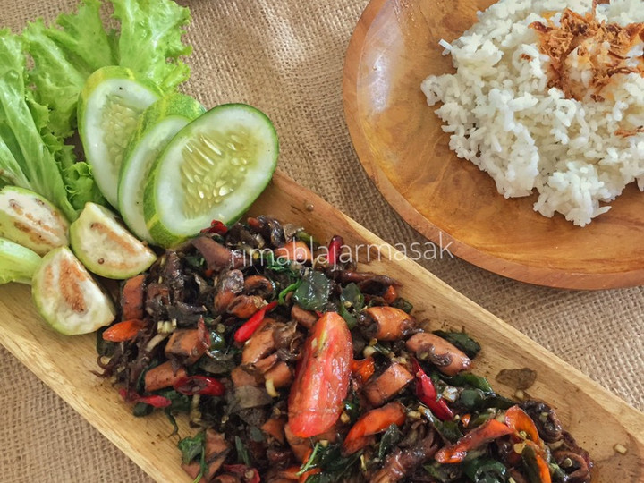 Resep #49 Tumis Cumi Asin Kemangi Istimewa