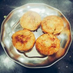 A picture of Corn Sooji Cutlet.