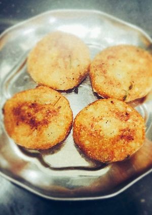 A picture of Corn Sooji Cutlet.
